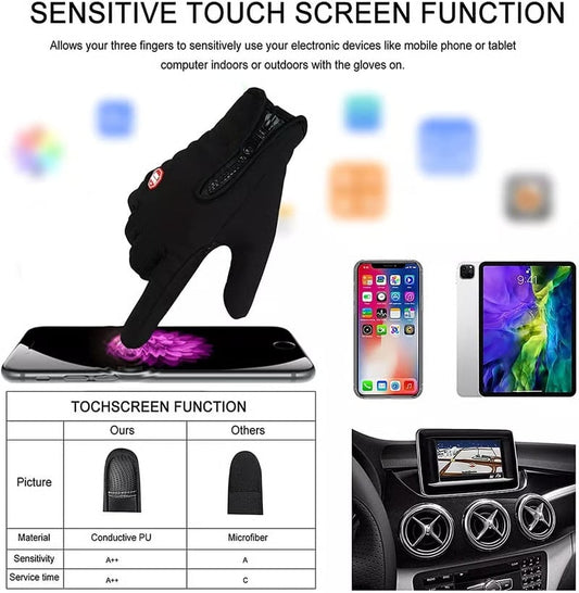 💥 2025 Year-End Mega Sale Ultimate Waterproof & Windproof Thermal Non-Slip Gloves🧤