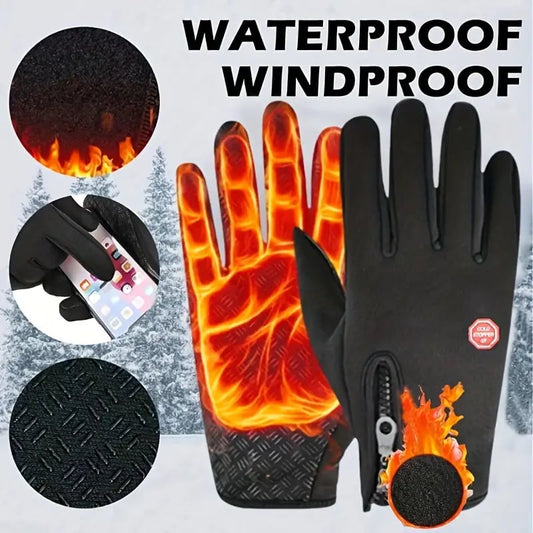💥 2025 Year-End Mega Sale  Ultimate Waterproof & Windproof Thermal Non-Slip Gloves🧤