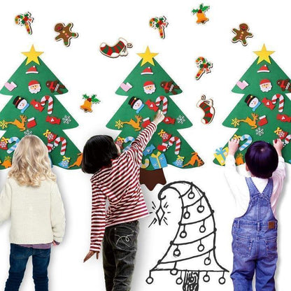 DIY felt Christmas tree【BUY 3 GET FREE SHIPPING】