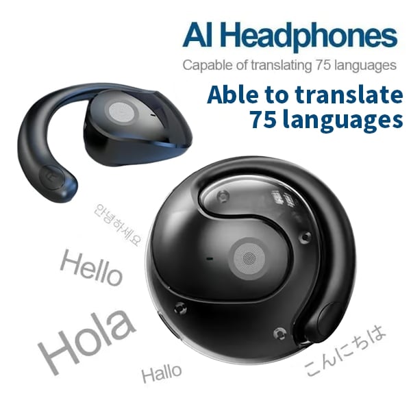 💥 2025 Year-End Mega Sale  Wireless Bluetooth Earphones — Buy 2 & Get FREE Shipping!